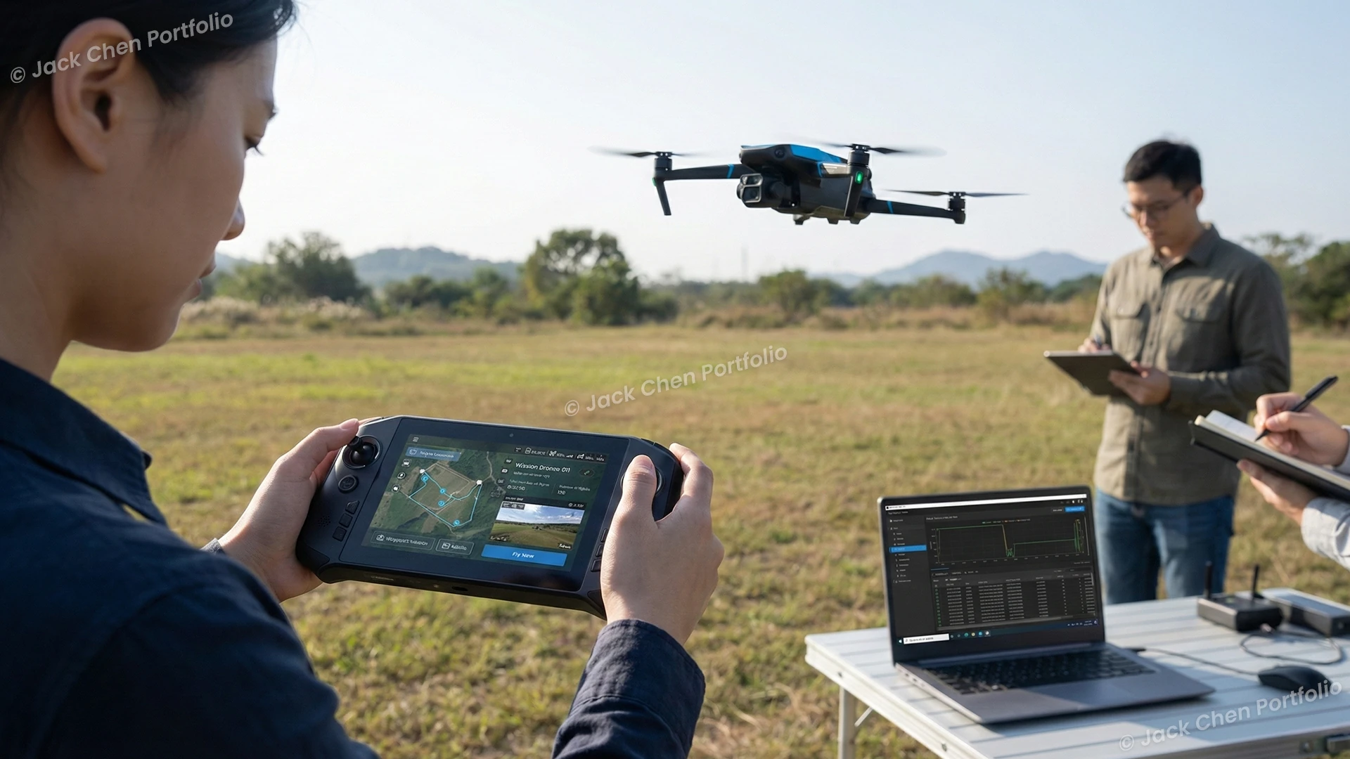 實機 Prototype 測試現場